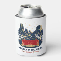 Amerika in voller Farbe Can Cooler