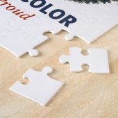 Amerika in voller Farbe Puzzle (Seite)