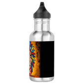 Amerika-Indianer Edelstahlflasche (Rechts)