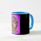 Amerika-Indianer Tasse (VorderseiteRechts)
