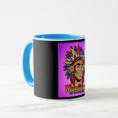Amerika-Indianer Tasse (Vorderseite Links)