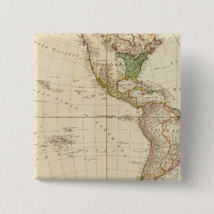 Amerika - Indische Stammessiedlungen Button