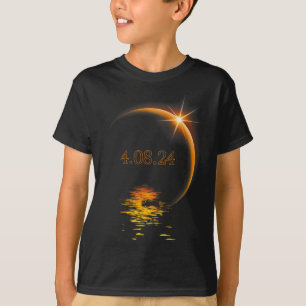 Amerika insgesamt 04 08 24 Solaranlage 2024 insges T-Shirt