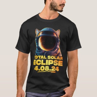 Amerika insgesamt 4.08.24 Solarkatze insgesamt 2 T-Shirt