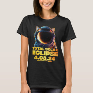 Amerika insgesamt 4.08.24 Solarkatze insgesamt 2 T-Shirt