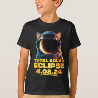 Amerika insgesamt 4.08.24 Solarkatze insgesamt 2 T-Shirt