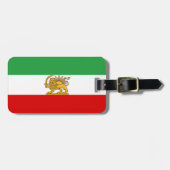 Amerika Iran Länderflaggen Reise Gepäckanhänger (Vorderseite horizontal)