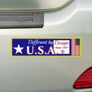 Amerika IST Anders Von Grund Auf Entworfen Aufkleb Autoaufkleber