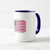 Amerika ist die Tasse der Konstitution 1 (VorderseiteRechts)