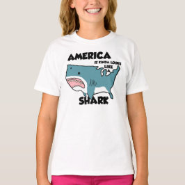Amerika ist ein Haifisch (oder sehen Sie das neue T-Shirt