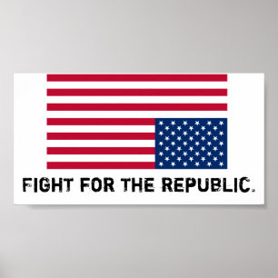 Amerika ist in der Bedrängnis, Kampf für die Poster