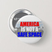 Amerika ist kein sicherer Ort Button (Vorne & Hinten)