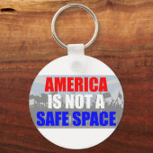 Amerika ist kein sicherer Ort Schlüsselanhänger (Vorderseite)