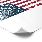 Amerika ist nicht groß, nicht einmal Ok Amerikaner Poster (Ecke)