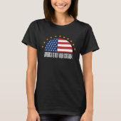 Amerika ist nicht Ihr Königreich — Rebellion T-Shirt (Vorderseite)