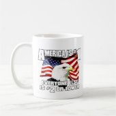 Amerika ist Nr. 1 Kaffeetasse (Links)