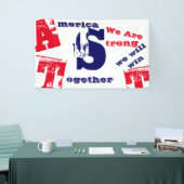 Amerika ist stark banner (Messeveranstaltung)