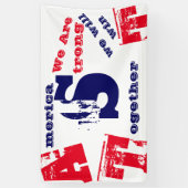 Amerika ist stark banner (Vertikal)