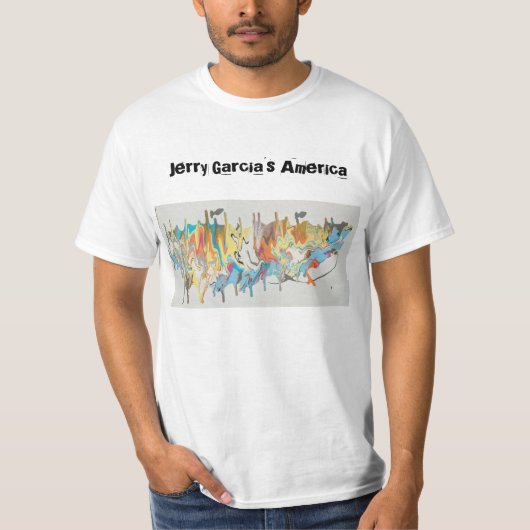 Amerika Jerry-Garcia T-Shirt (Vorderseite)