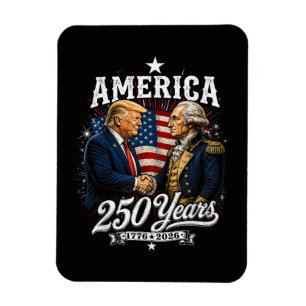 Amerika-Jubiläum 250. Trump Washington Magnet