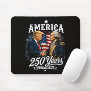 Amerika-Jubiläum 250. Trump Washington Mousepad