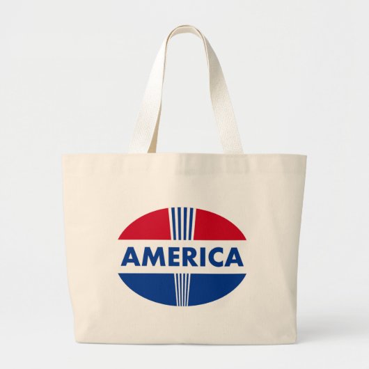 AMERIKA JUMBO STOFFBEUTEL (Vorne)