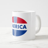 AMERIKA Jumbo-Tasse (Vorderseite Rechts)