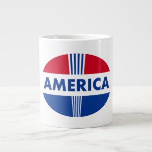 AMERIKA Jumbo-Tasse