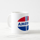 AMERIKA KAFFEETASSE (Vorderseite Links)