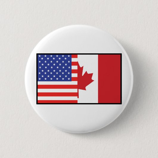 Amerika Kanada Button (Vorderseite)