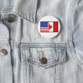 Amerika Kanada Button (Beispiel)