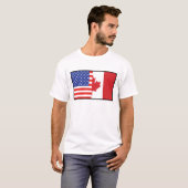 Amerika Kanada T-Shirt (Vorne ganz)