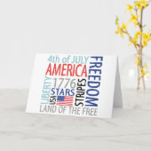 Amerika Karte (Gelbe Blume)