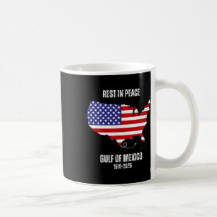 Amerika Karte Golf von Mexiko Präsident Golf von U Kaffeetasse