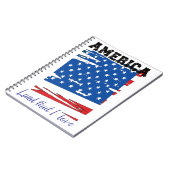 Amerika, Land, das ich Liebe Notebook, amerikanisc Notizblock (Linke Seite)