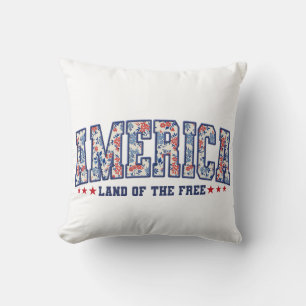 "Amerika: Land der Freie" Kissen