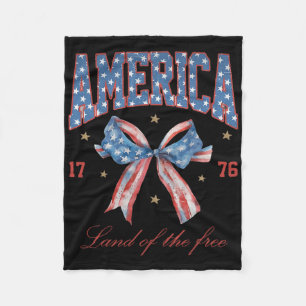 Amerika Land der freien 1776 Adler 4. Juli Wo Fleecedecke