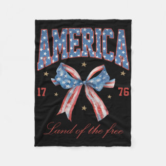 Amerika Land der freien 1776 Adler 4. Juli Wo Fleecedecke