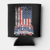 Amerika - Land der Freiheit Dosenkühler (Vorderseite)