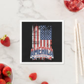 Amerika - Land der Freiheit Serviette (Beispiel)
