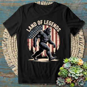 Amerika Land der Legenden Bigfoot Mythic T-Shirt
