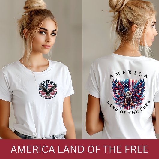 Amerika Land des freien T - Shirt