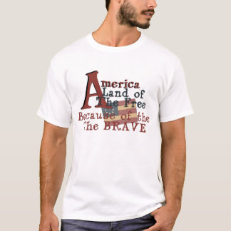 Amerika: Land vom freien T-Shirt