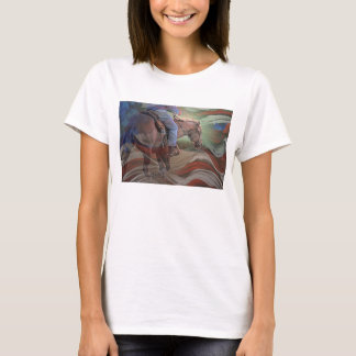 Amerika….lassen Sie Freiheitszügel! T-Shirt