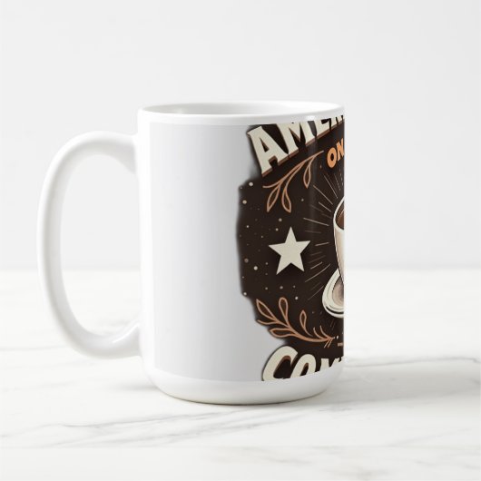 Amerika läuft mit Kaffee und Beschwerden Kaffeetasse (Links)