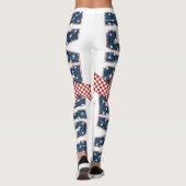 Amerika  leggings (Rückseite)