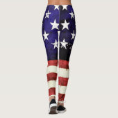 Amerika Leggings (Rückseite)