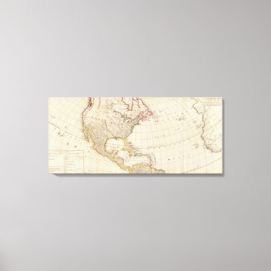 Amerika Leinwanddruck (Vorderseite)