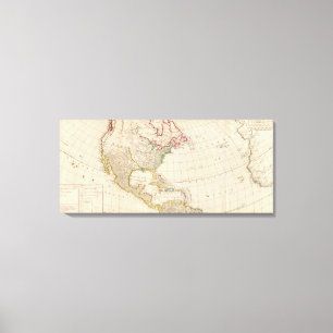 Amerika Leinwanddruck