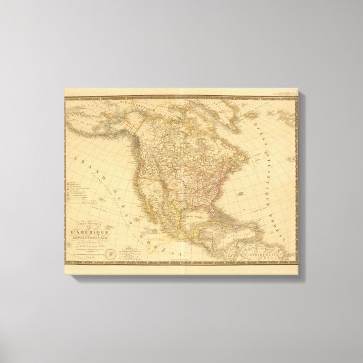 Amerika Leinwanddruck (Vorderseite)
